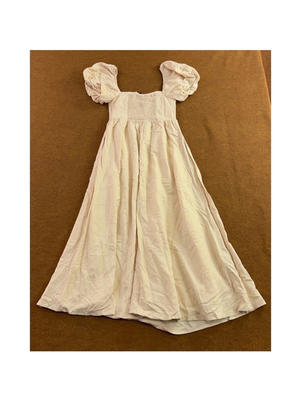 o.p.t Puff-Sleeve midi Dress